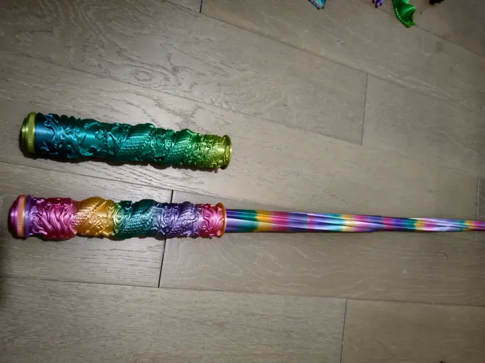 盘龙螺旋伸缩剑优化版